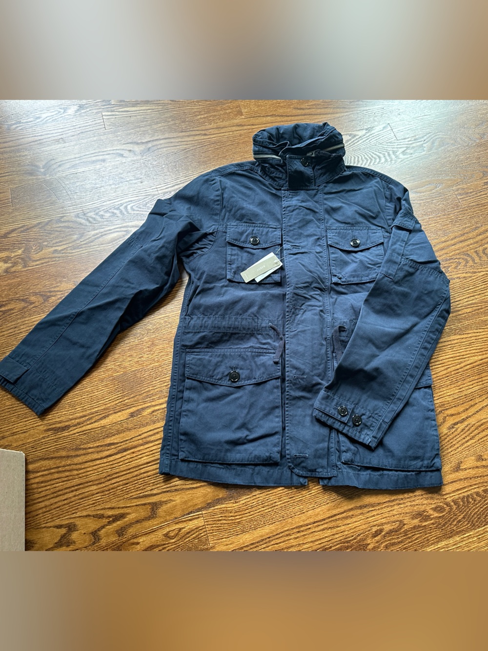 J. Crew Men's Navy Mechanic Field Jacket